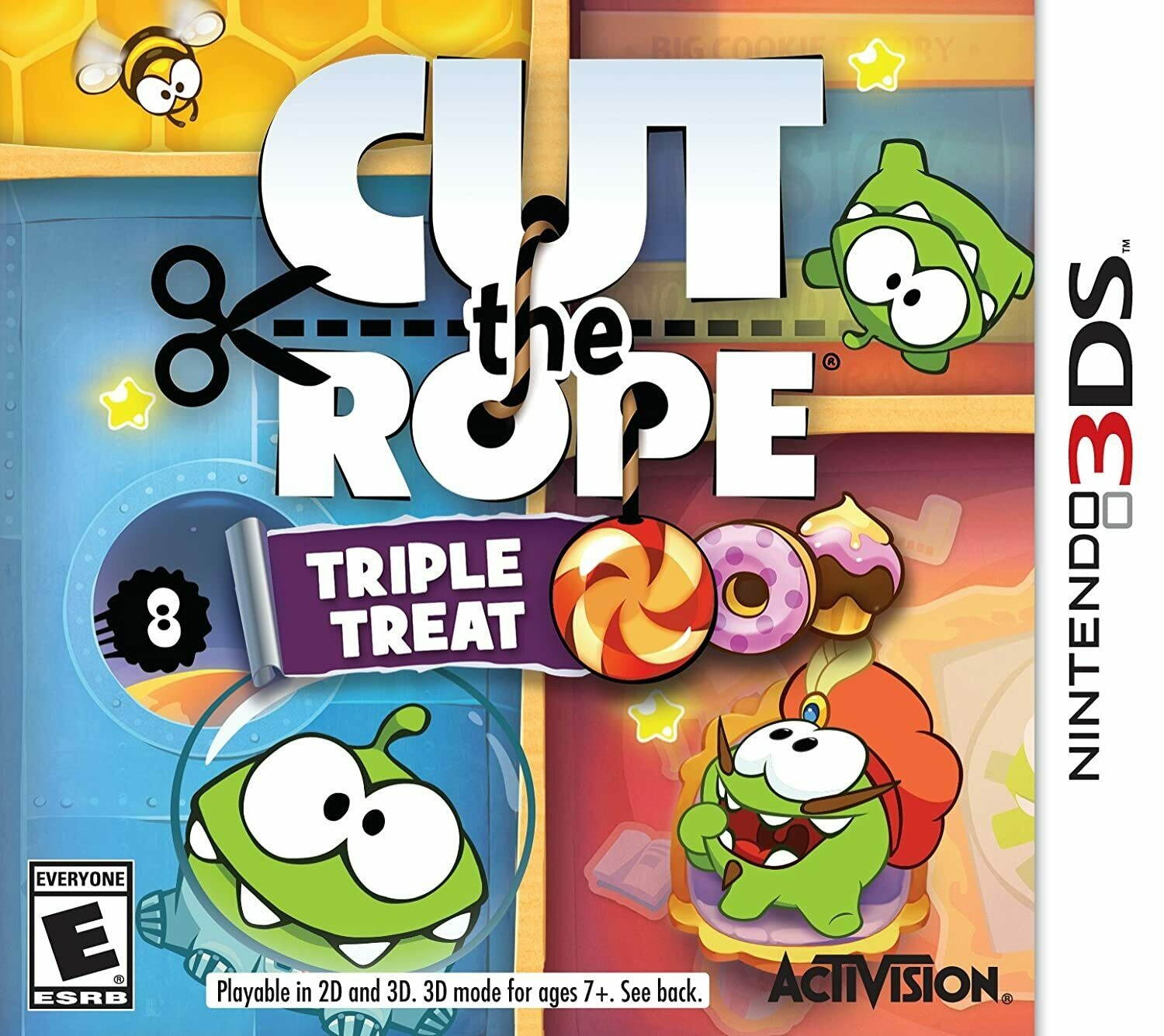 ** Cut The Rope: Triple Treat - Nintendo 3Ds