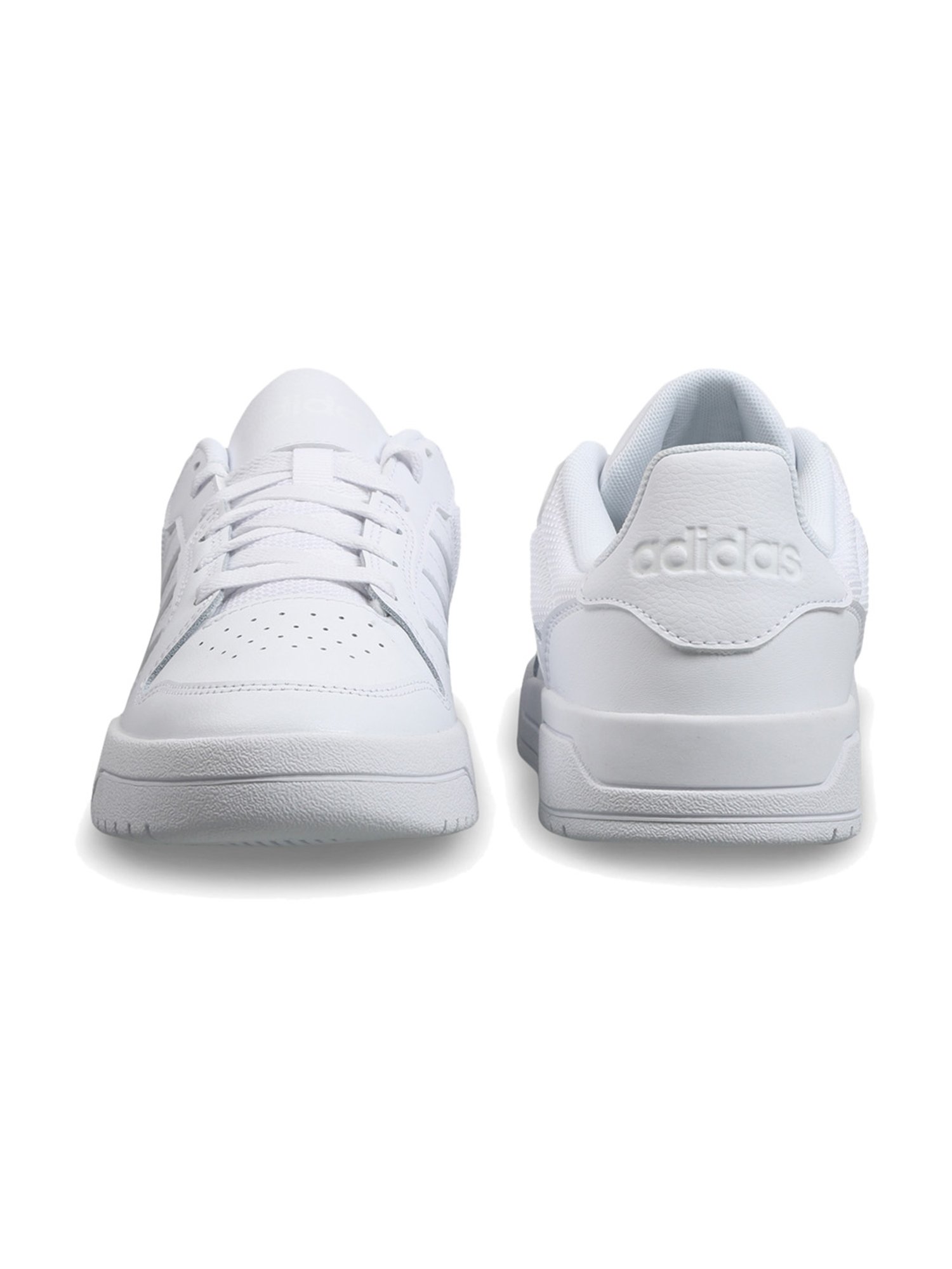 Adidas Men's Entrap White Basketball Shoes