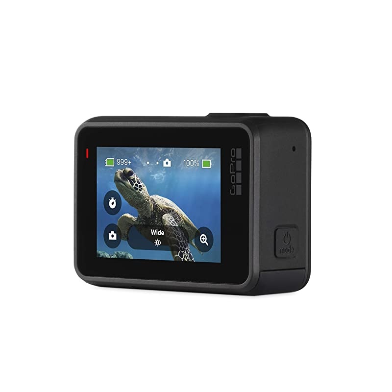 Hero7 Black &mdash; Waterproof Action Camera with Touch Screen 4K Ultra HD Video 12MP Photos 720p Live Streaming Stabilization