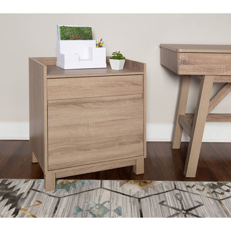 Union & Scale 2-Drawer Ver File Cab, Mobile/Ped, Let/Leg, 21 UN56949