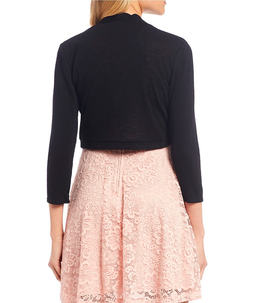 GB Round Neck Fuzzy Eyelash Sweater