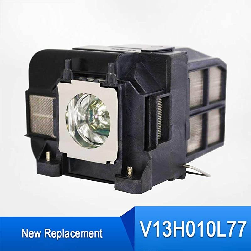 V13H010L77 Replacement Projector Lamp for Epson Elplp77 4550 4650 1975W 4750W 4770W G5910 HC 1440 PC 1985 EB1970W 1980WU 1985WU 4855WU 4950WU 4955WU lamp with housing