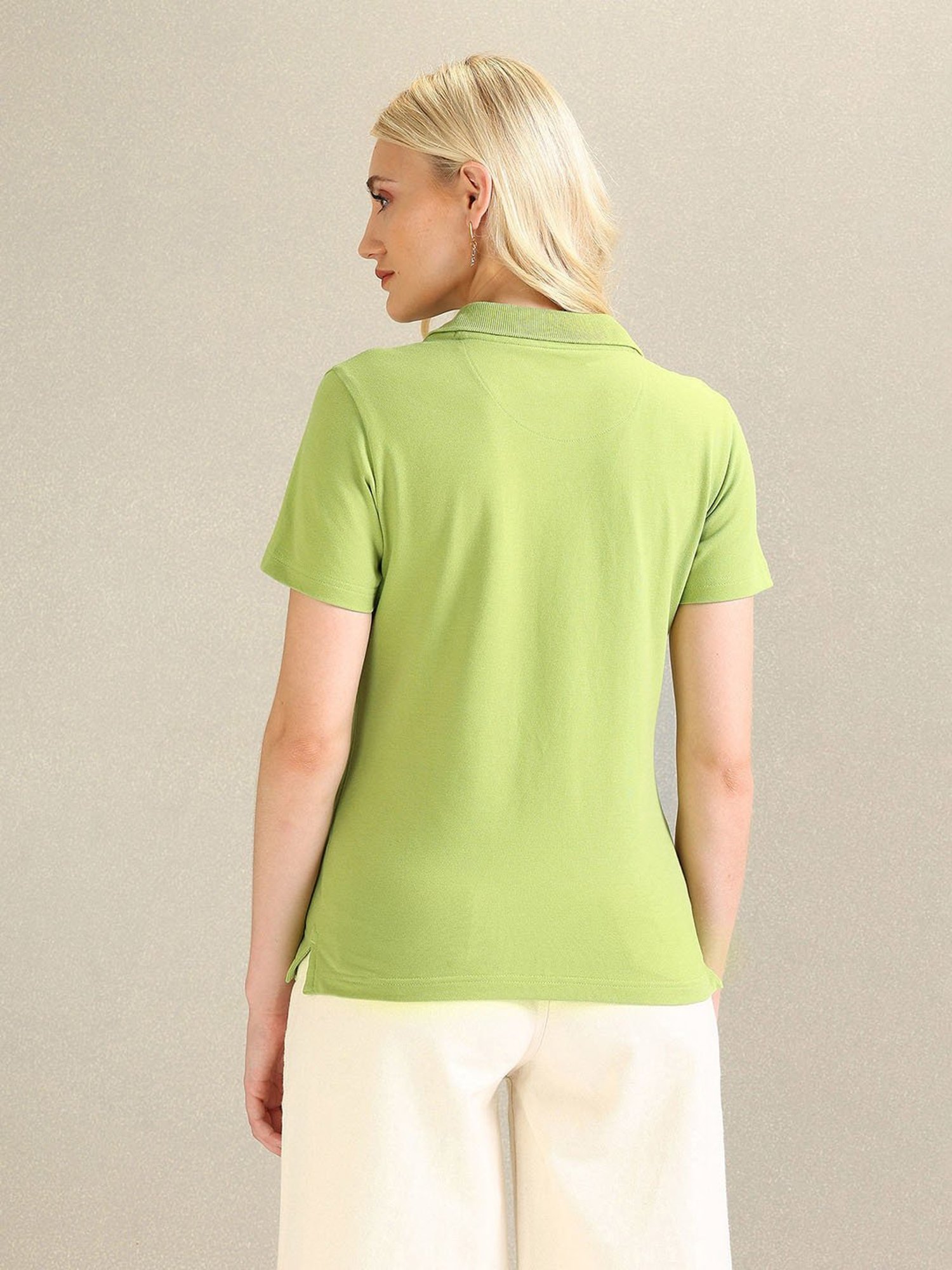 U.S. Polo Assn. Light Green Polo T-Shirt