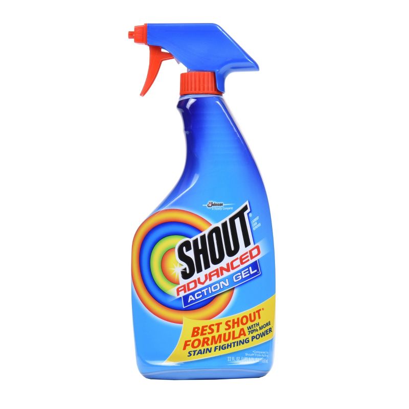 Shout Advanced Action Gel Laundry Stain Remover Spray - 22 fl oz