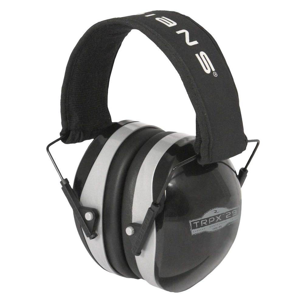 Radians TR0160CS Folding Compact Terminator Shooting Safety Earmuff Black NRR 29