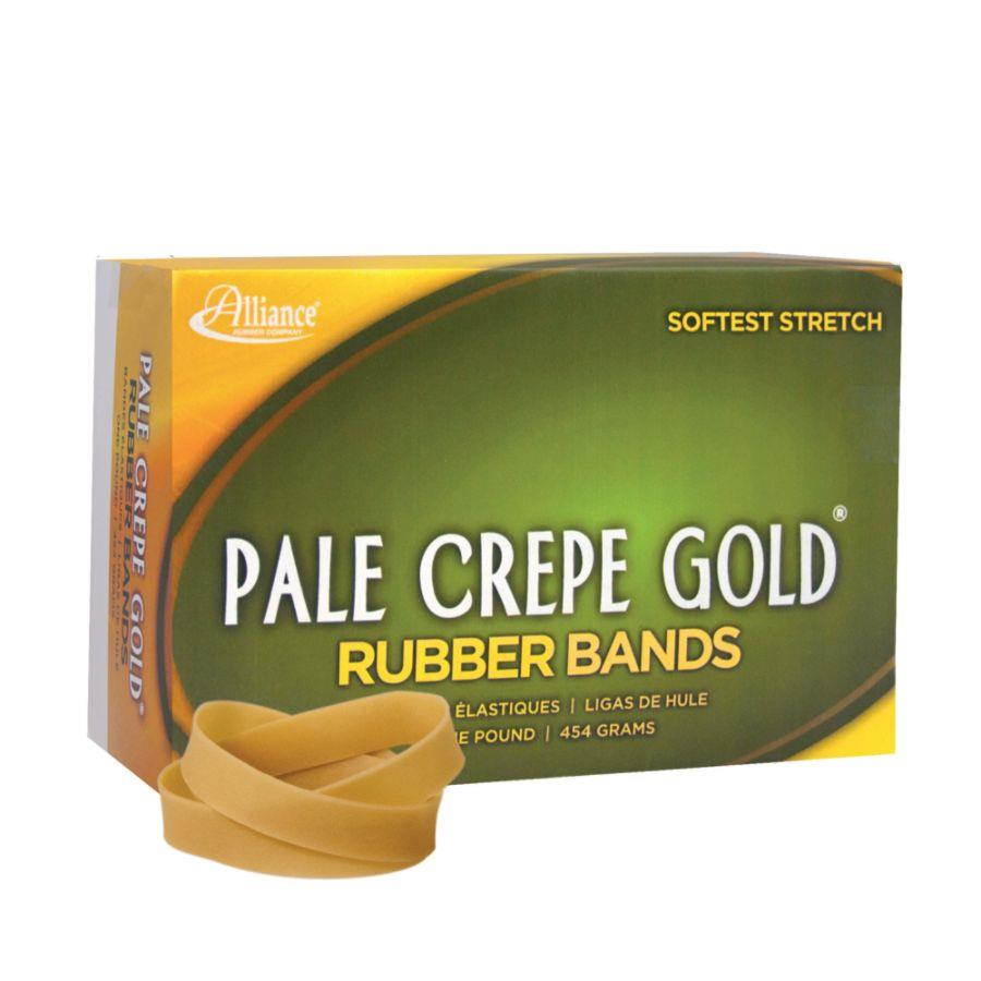 Alliance Rubber Pale Crepe Gold Rubber Band 320 EA/BX