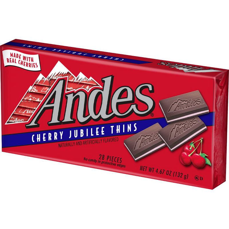 Andes Holiday Cherry Jubilee Thins Chocolates - 4.67oz