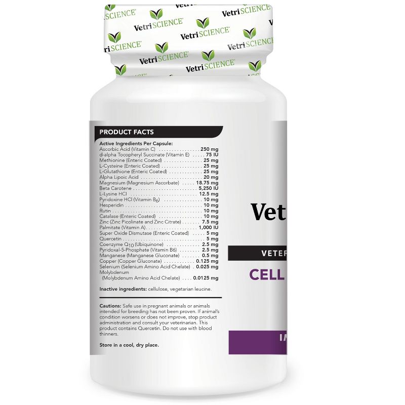 Vetriscience Laboratories Cell Advance 880 Immune Health Capsules for Dogs, 120 ct