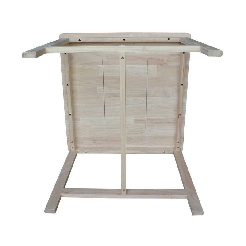 Set of 3 Kids' Table and Chairs Unfinished - International Concepts