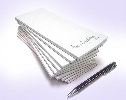 Memo Pads - Note Pads - Scratch Pads - Writing pads - 10 Pads with 50 sheets in Each Pad (3-1/2 x 8-1/2 Inches)