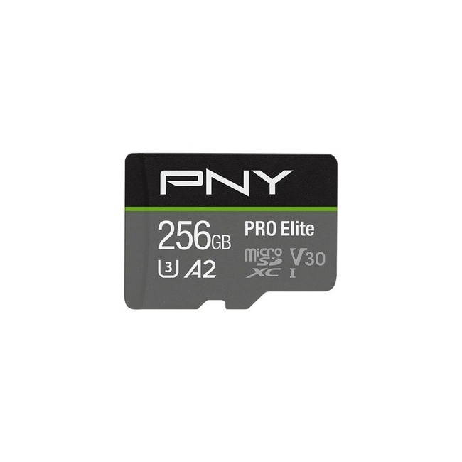 PNY PRO Elite 256GB microSDXC Flash Memory Card PSDU256V32100PROGE