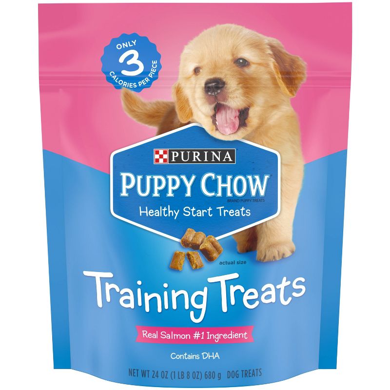 Nestle Purina - Puppy Chow - Training Treats - Salmon - 24oz