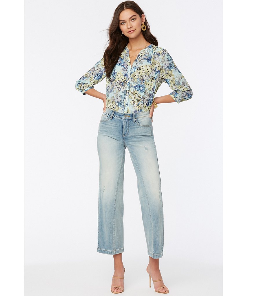 NYDJ Teresa Trouser Ankle High Rise Contoured Inseam Jeans