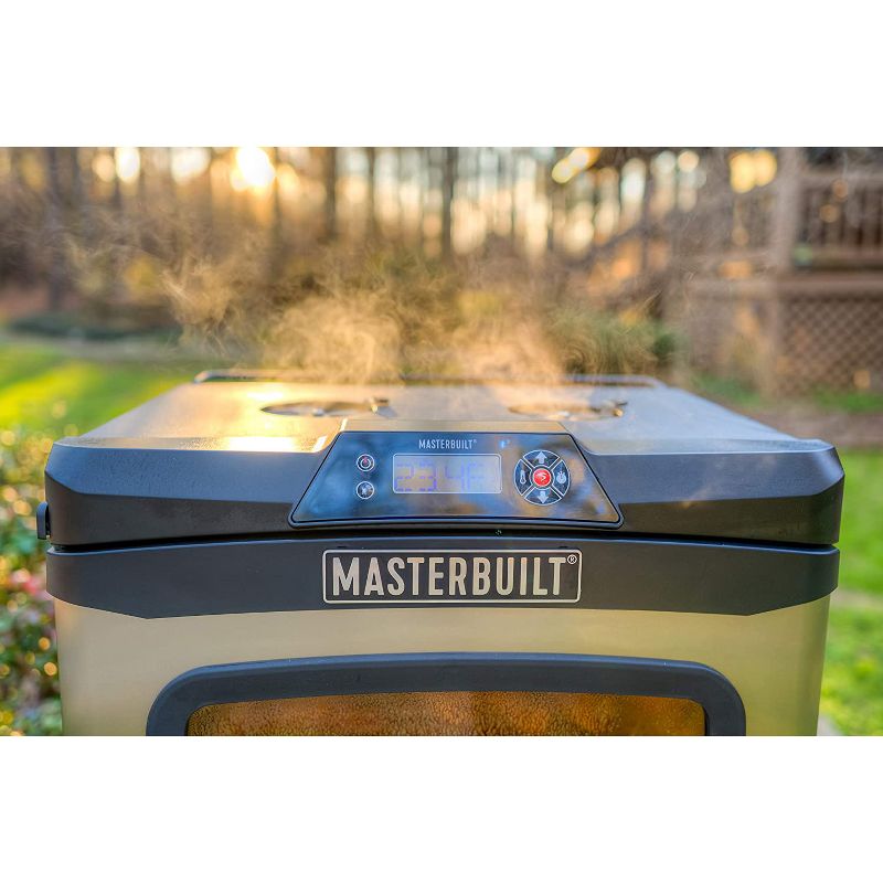 Masterbuilt MB20076419 MES 430S Intelligent Bluetooth Digital Innovative Electric BBQ Smoker Grill, 30 Inch