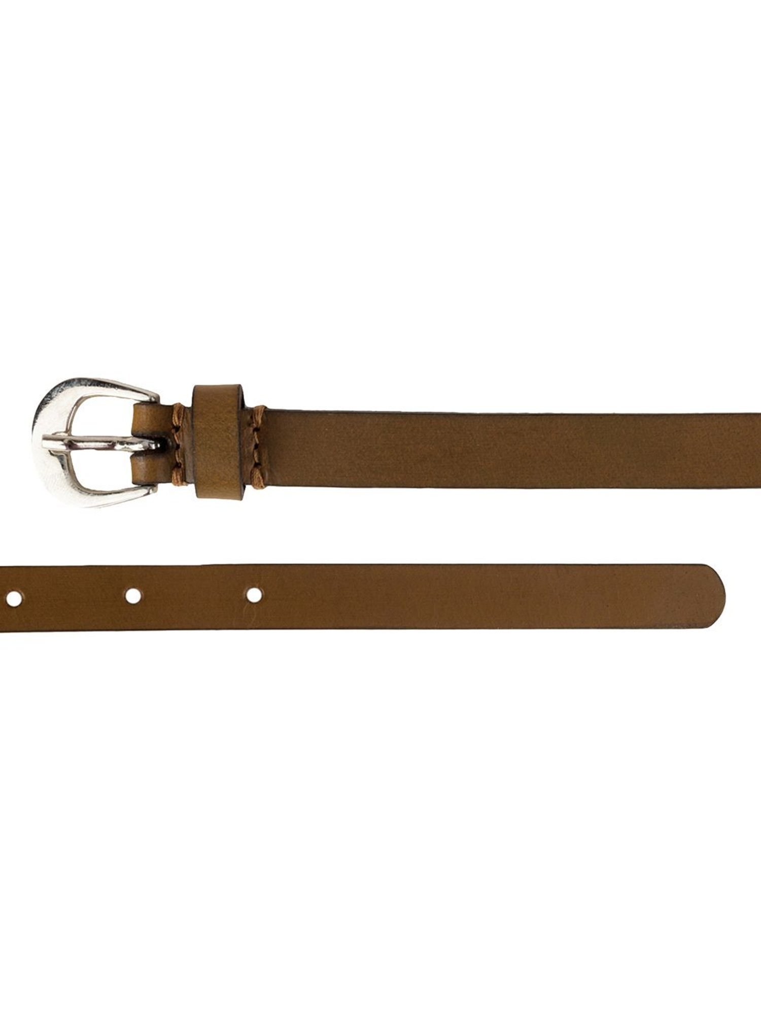 Aditi Wasan Olive Green Leather Casual Belt for Women