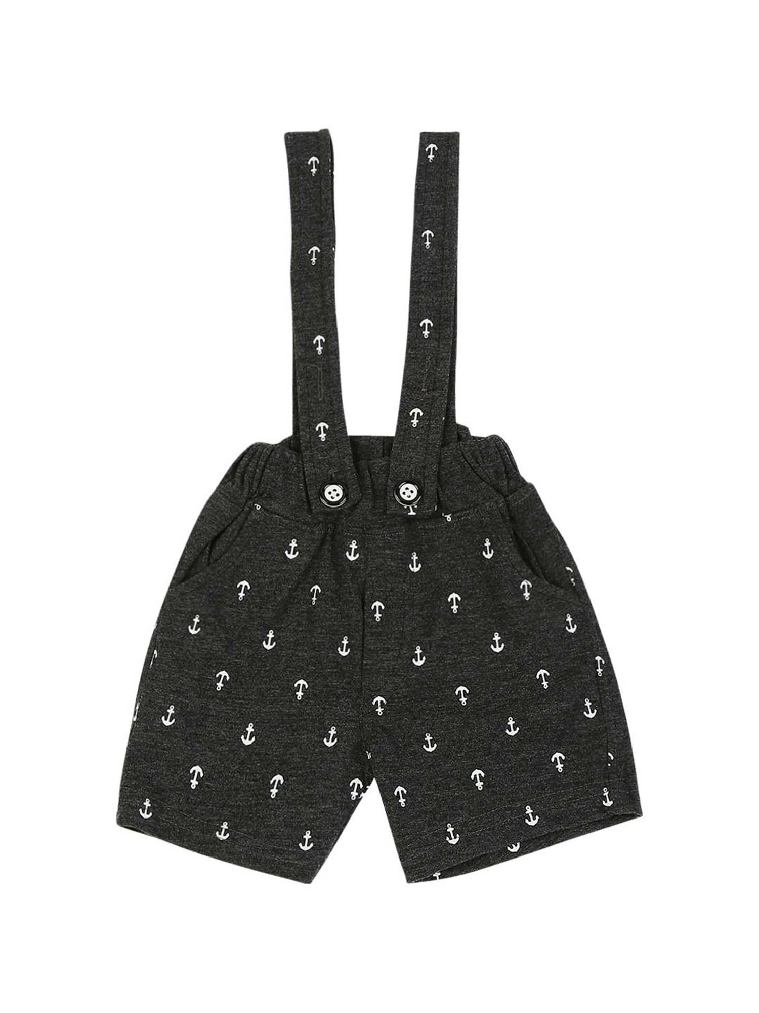 Budding Bees Kids Blue Ombre Jumpsuit with Attached Bow