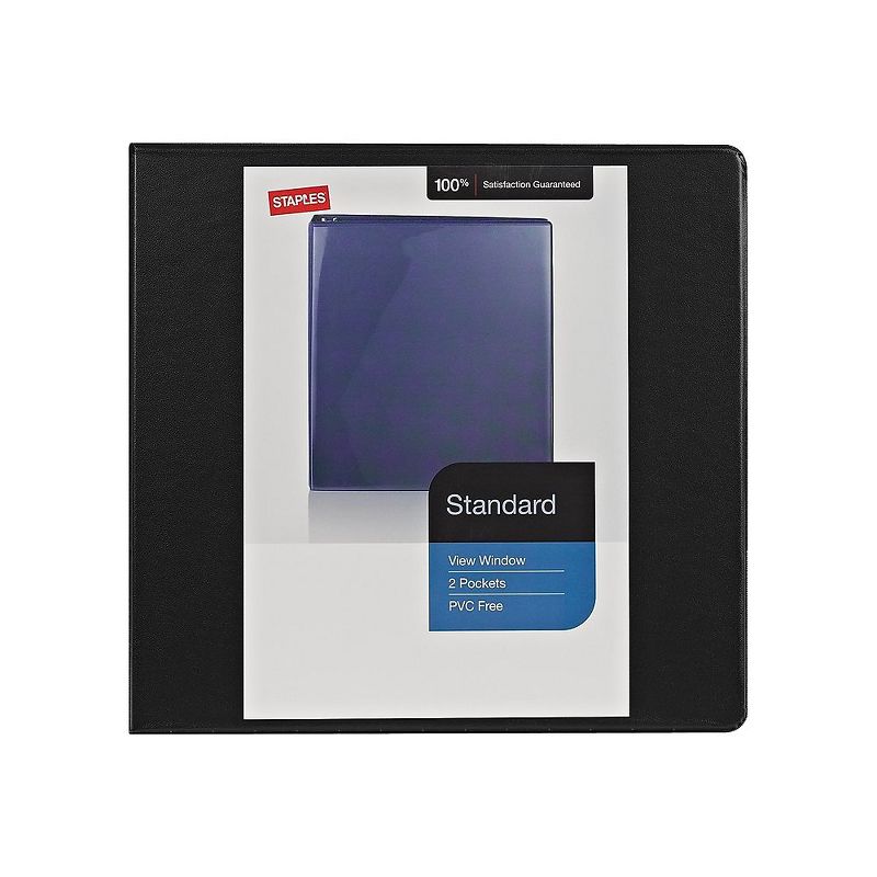 Universal 375 Sheet 1.5" Ring Binder Black