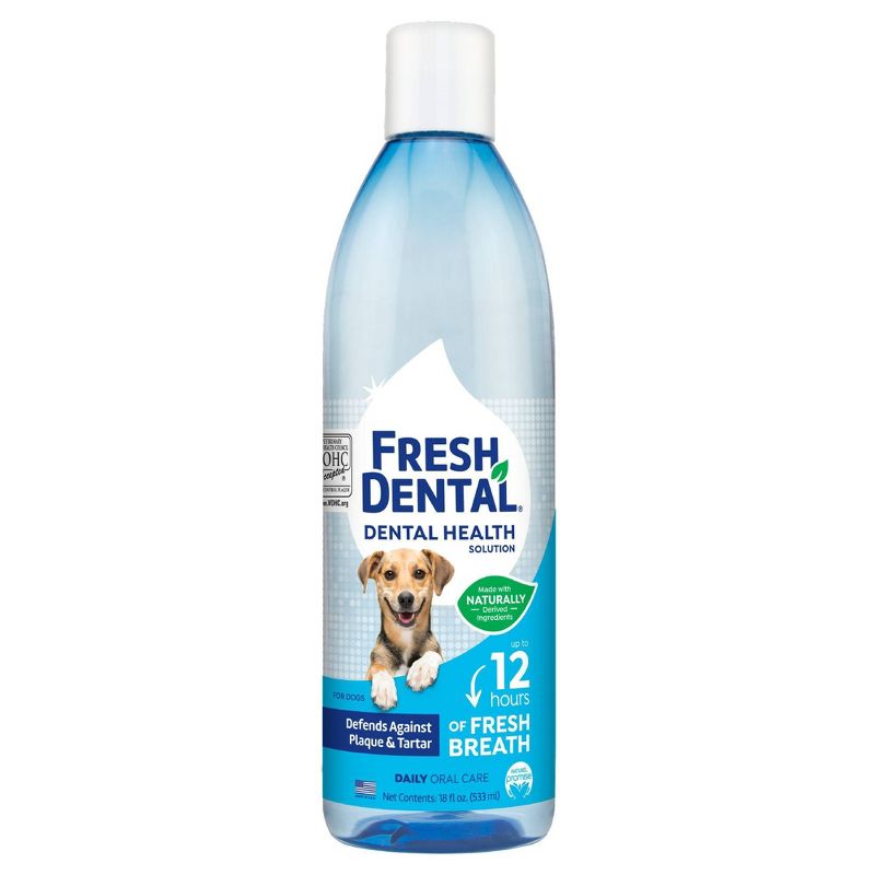 Naturel Promise Fresh Dental Health Solution for Dogs - 18oz