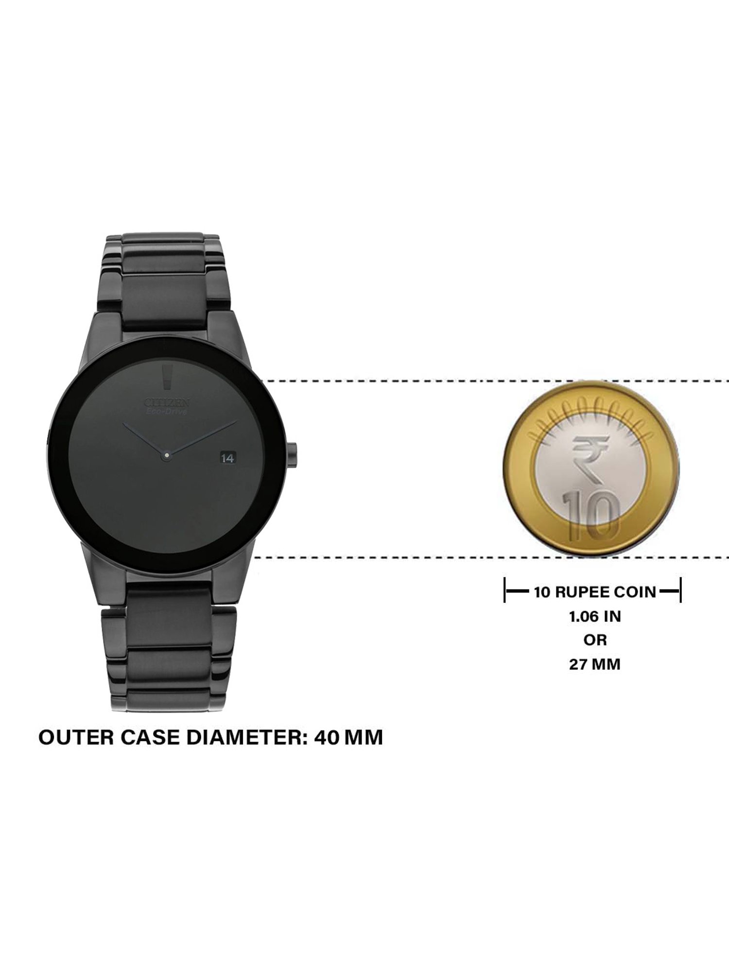 Citizen AU1065-58E Eco Drive Analog Watch for Men