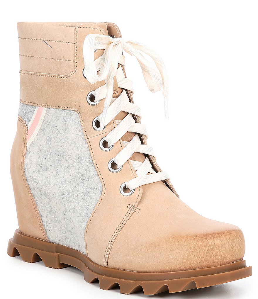 Sorel Joan of Arctic Lace-Up Wedge Lexi Booties