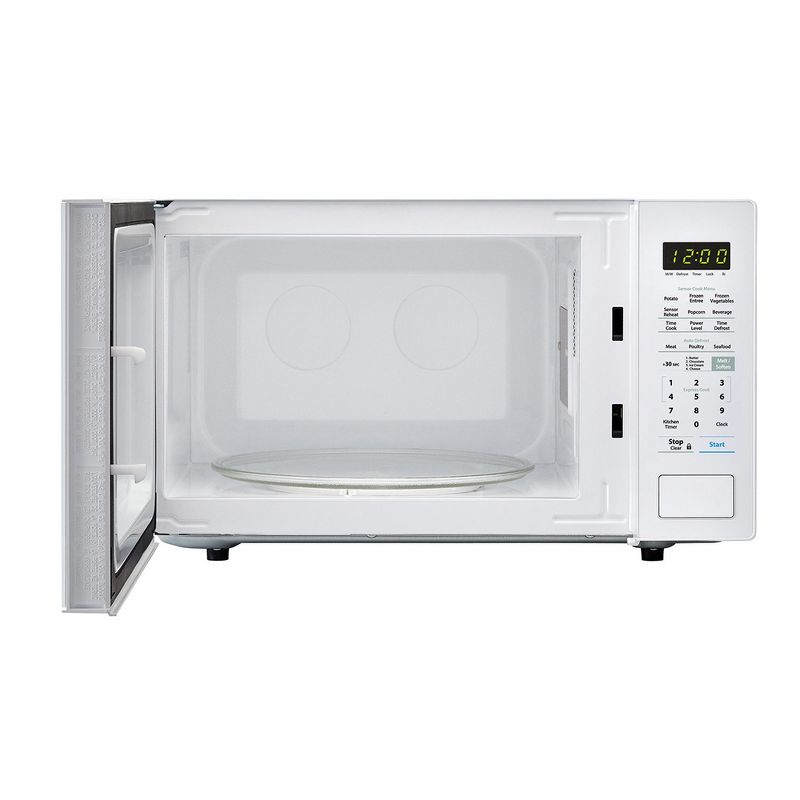 Sharp SMC1441CW Countertop Microwave Oven 1.4 cu. ft. 1000 Watts, White (Certified Refurbished)