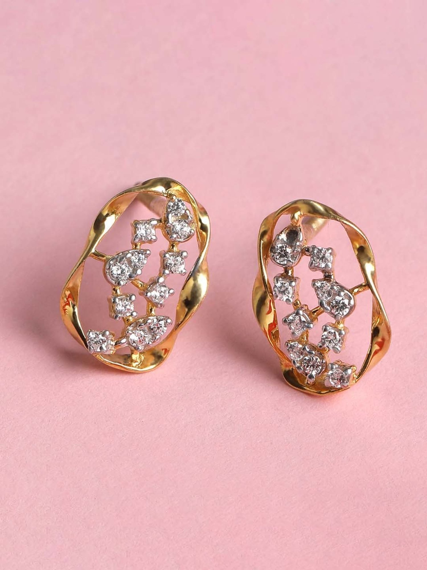 Clara 92.5 Sterling Silver Petra Earrings for Women