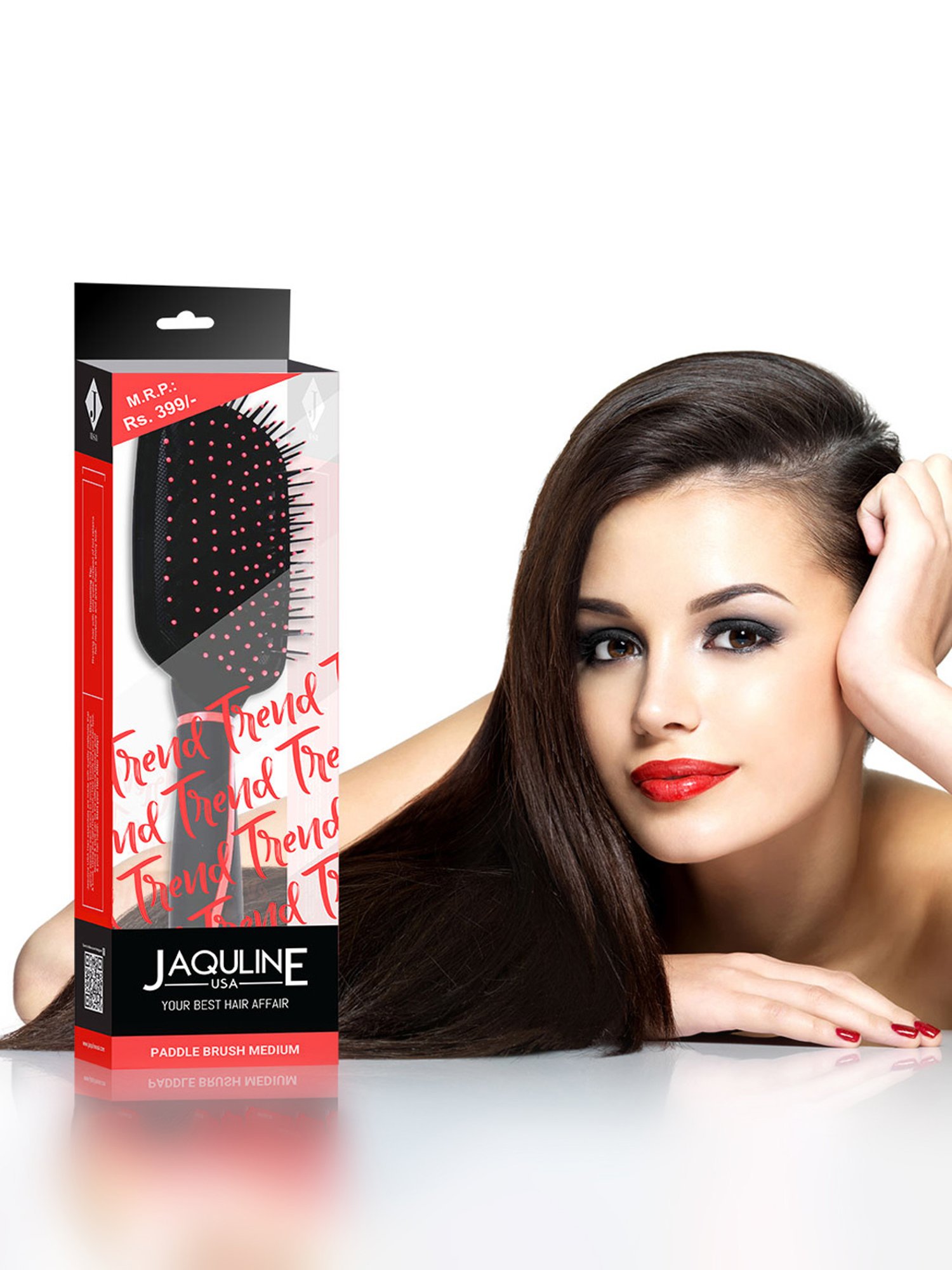 Jaquline USA Paddle Brush Medium