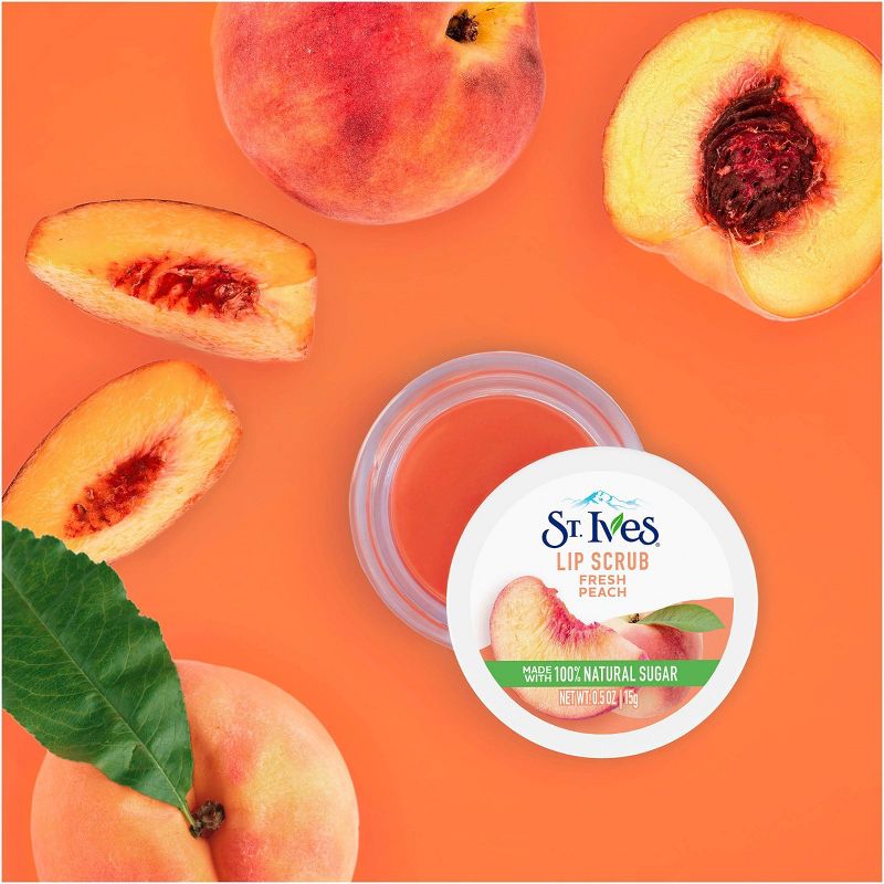 St. Ives Fresh Peach Lip Scrub - 0.5oz