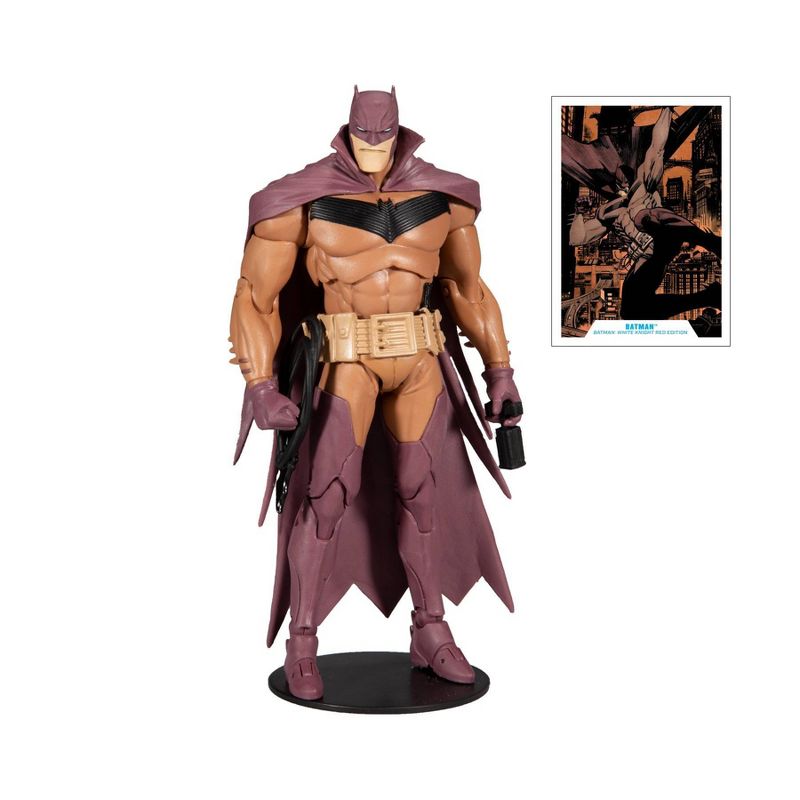DC Comics 7" Batman Figure - Batman White Knight Red Edition