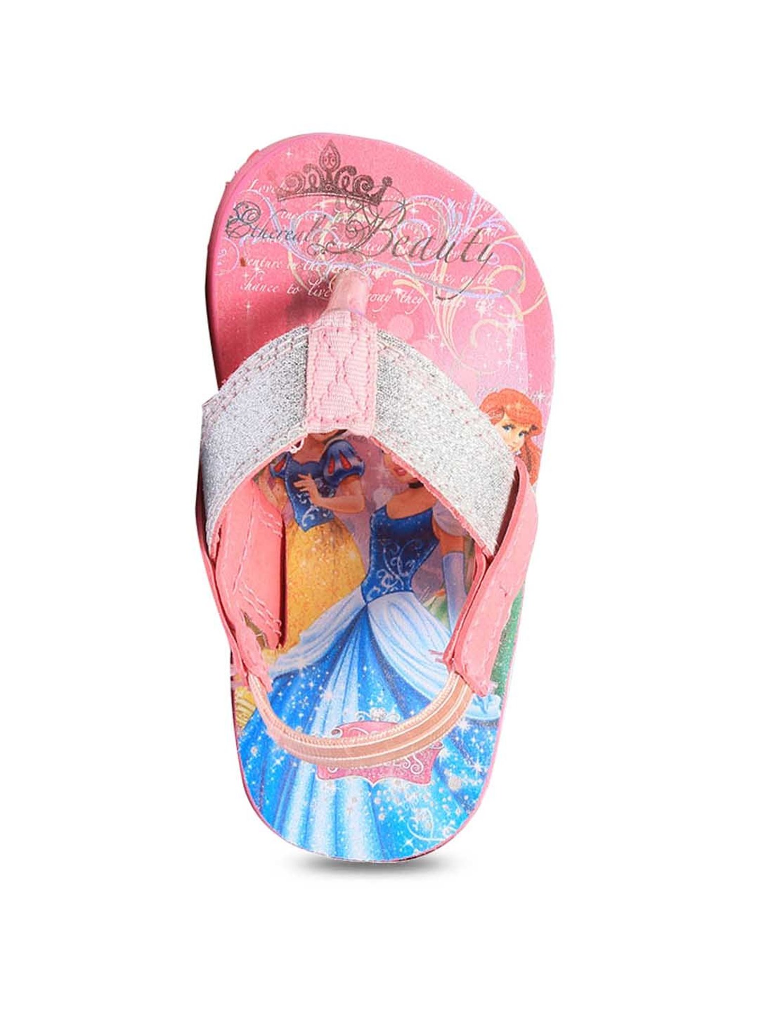 Disney by Bata Kids Pink Flip Flops