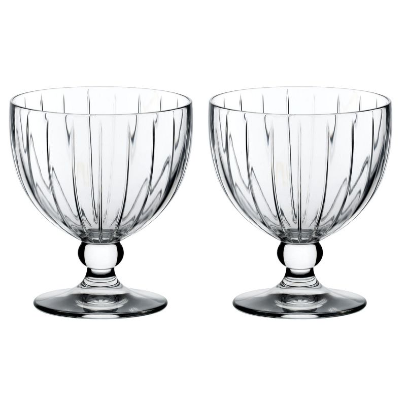 Riedel 0515/09S6 Sunshine Collection Classic Serveware Crystal Dessert Coupette Glass Dish, Set of 8