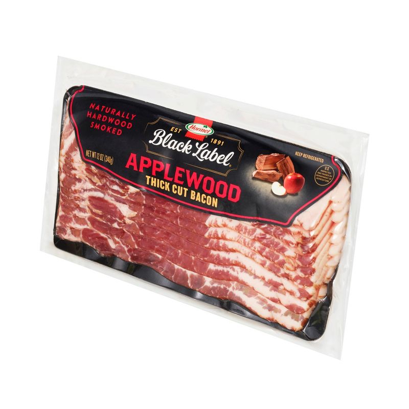 Hormel Black Label Classic Country Style Thick Cut Bacon - 12oz