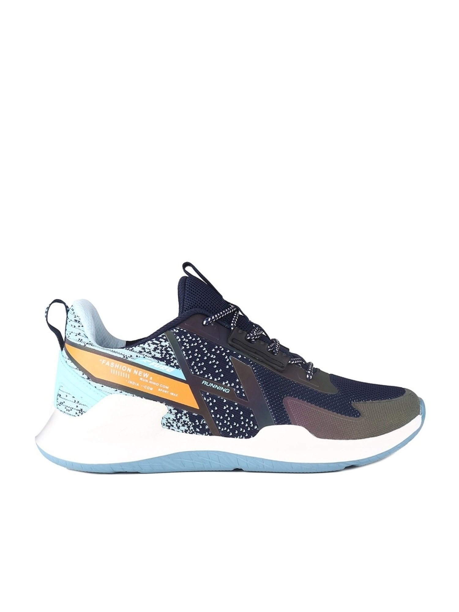 Furo By Red Chief Men's Blue Running Shoes