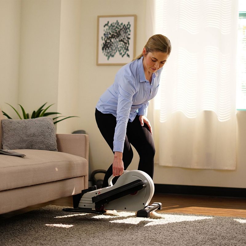 Sunny Health & Fitness Magnetic Under Desk Elliptical Machine