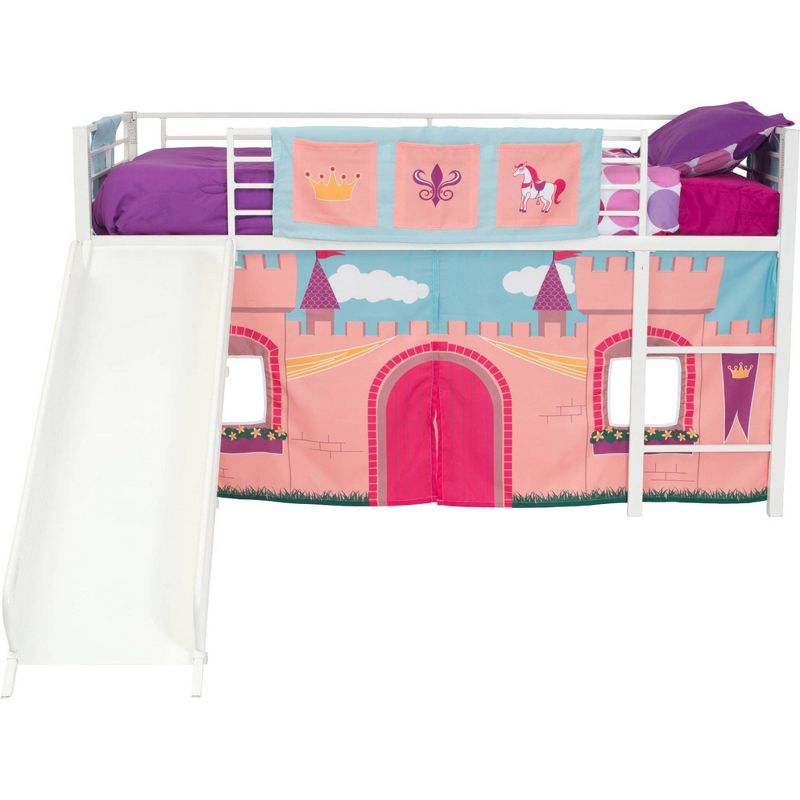 Princess Castle Curtain Set For Loft Bed Pink - Dorel Home Products