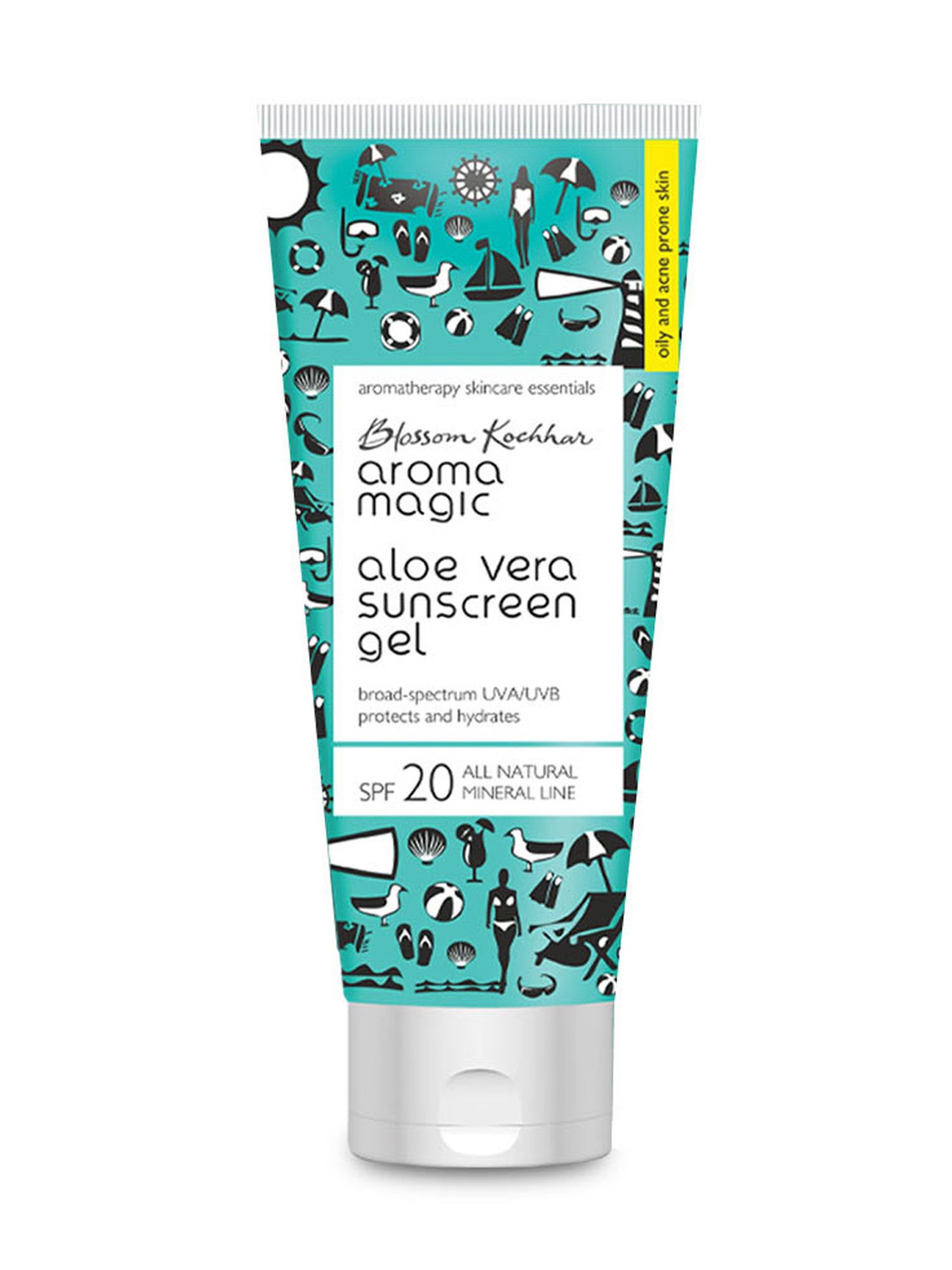 Aroma Magic Aloe Vera Sunscreen Gel - 100 ml