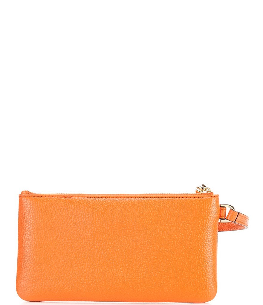 Michael Kors Jet Set Leather Medium Wristlet