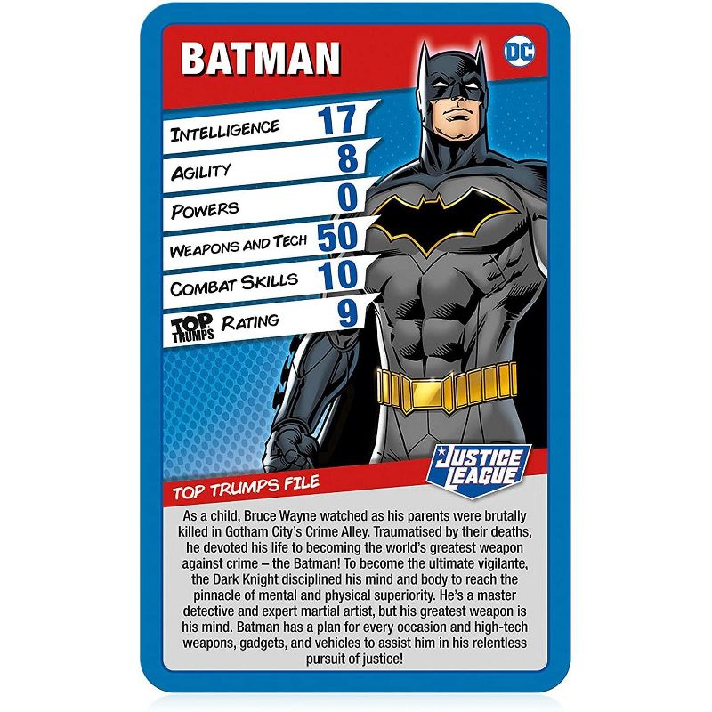 Top Trumps DC Justice League Top Trumps Card Game