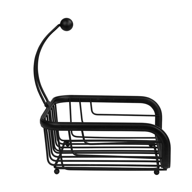 Spectrum Ashley Weighted Napkin Holder - Black