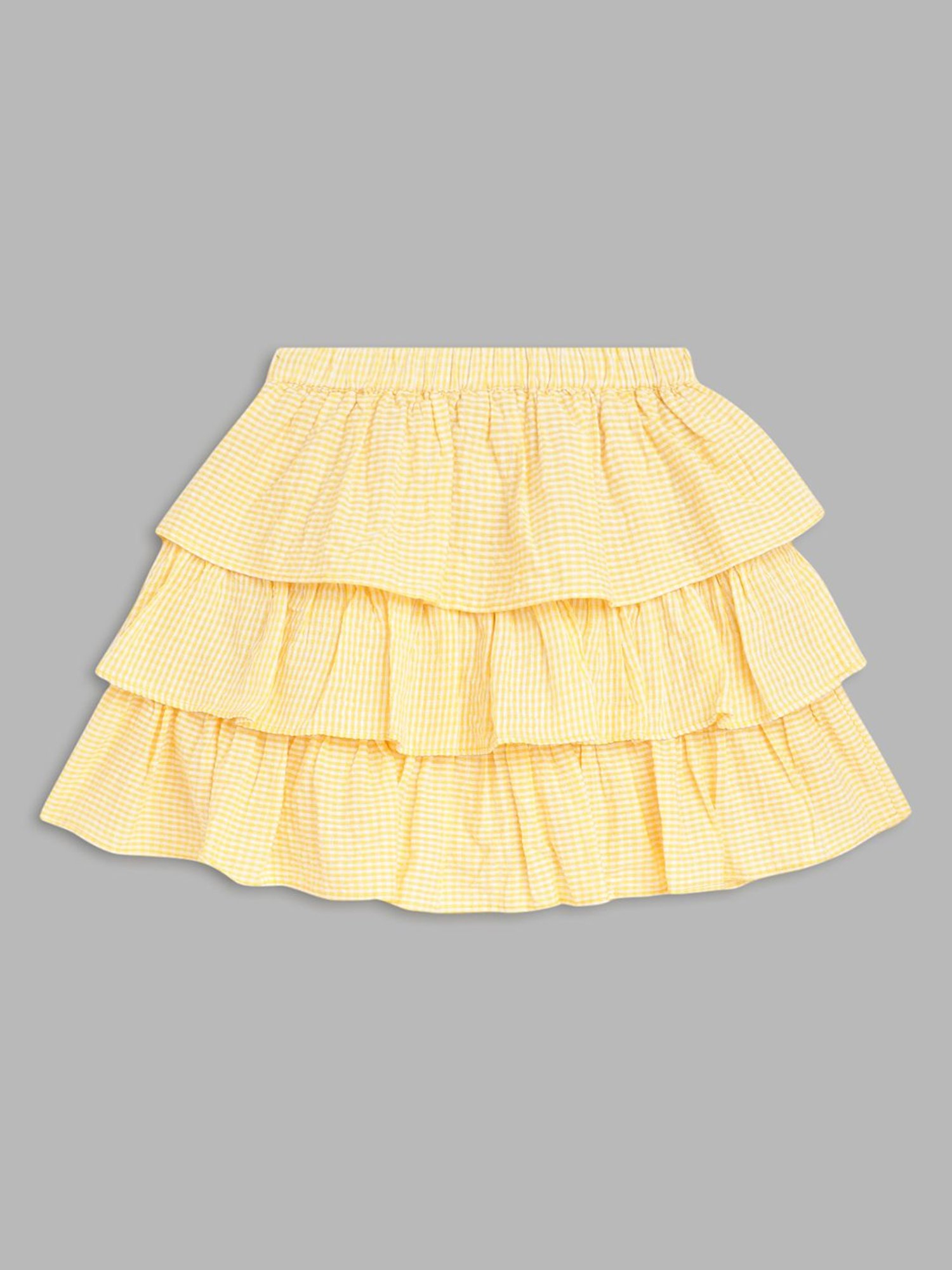 Angel & Rocket Kids Pink Floral Print Skirt