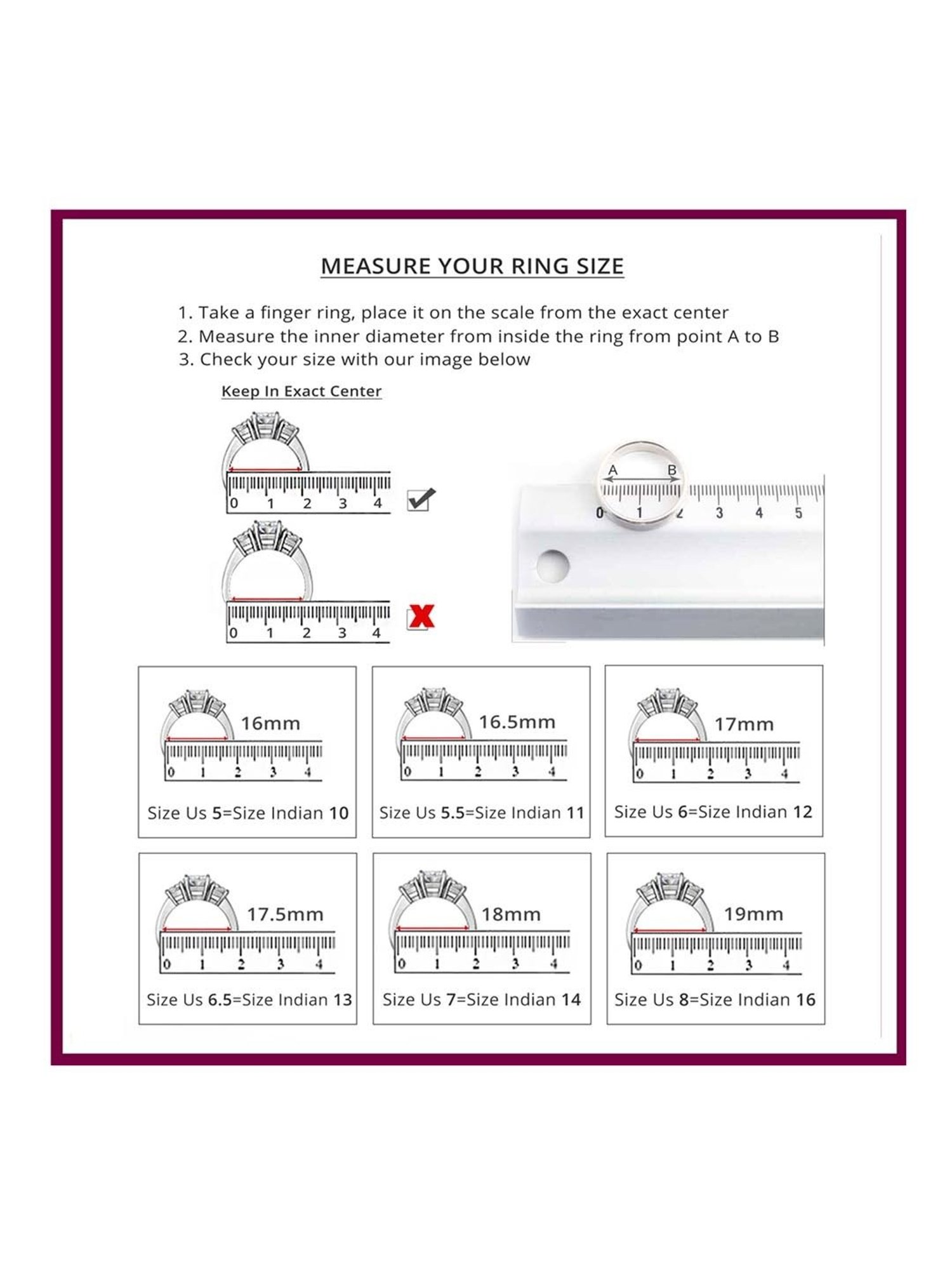 925 Silver Oval Cut Blue Sapphire and American Diamond Multi Row Ring for Women & Girls