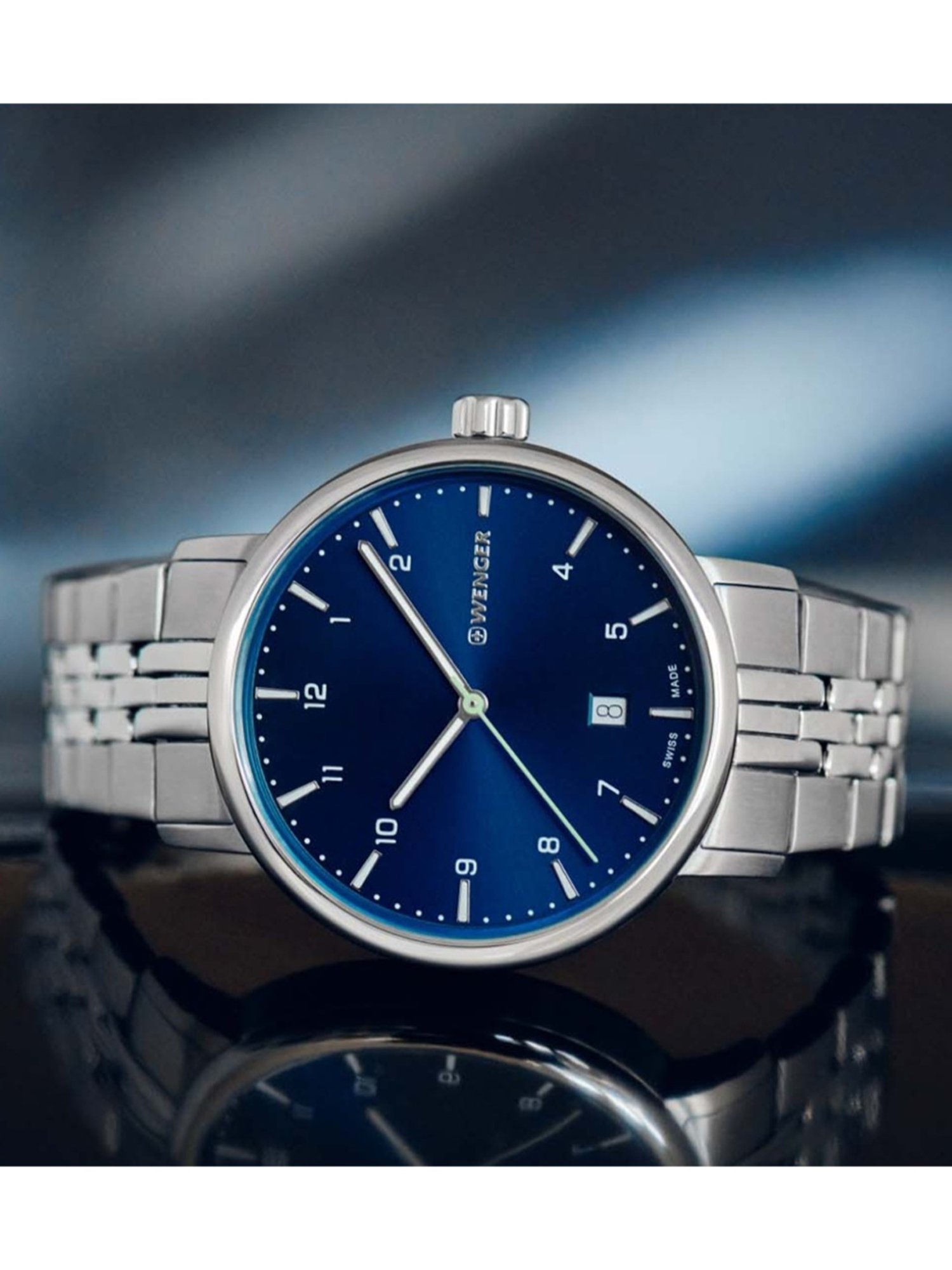 Wenger Swiss Made 01.1731.121 Urban Classic Analog Watch for Men