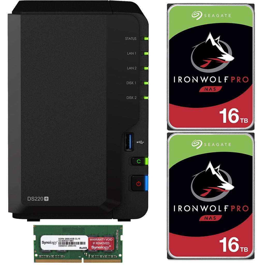 Synology 2 Bay Network Video Recorder NVR1218 (Diskless)