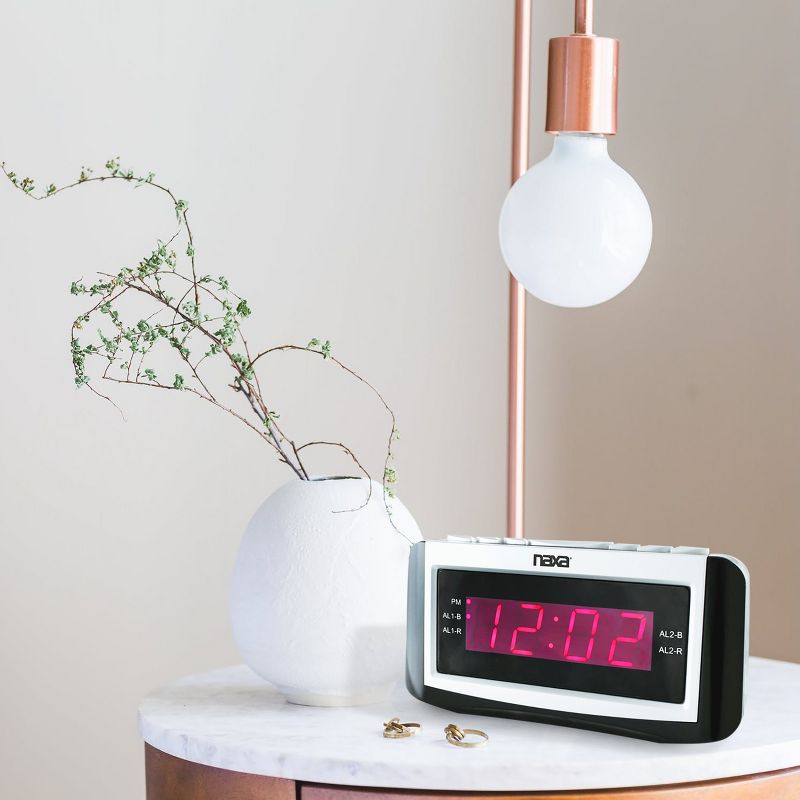 Naxa Projection Dual Alarm Clock