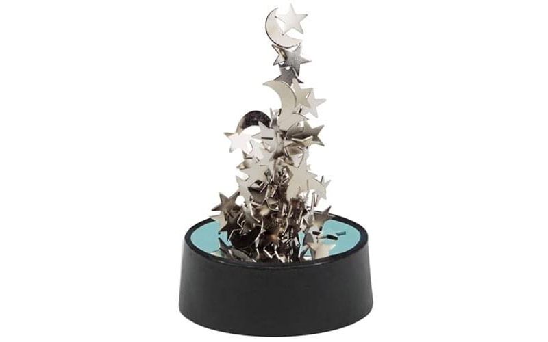 Warm Fuzzy Toys Magnet Desk Sculpture Celestial Moons and Stars Stress Toy