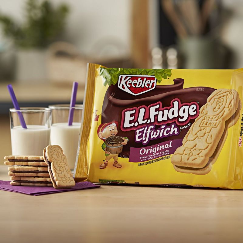 Keebler Fudge Shoppe Original E.L.Fudge Sandwich Cookies - 13.6oz