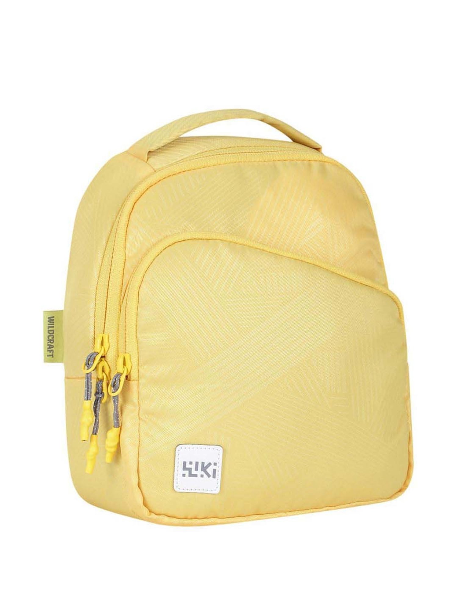 Wiki 8 Ltrs Yellow Medium Backpack