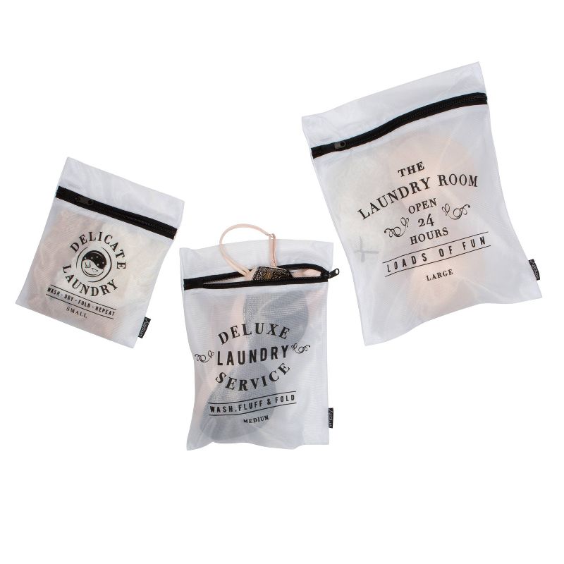 Simplify 3pc Mesh Wash Bag Set