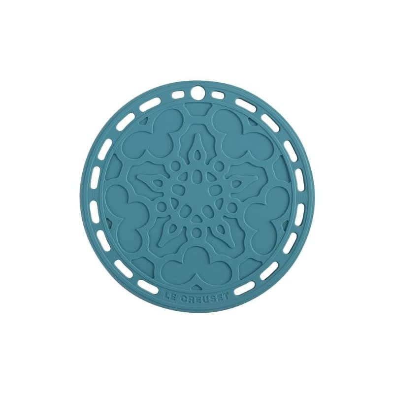 Silicone French Trivet, 8" , Caribbean