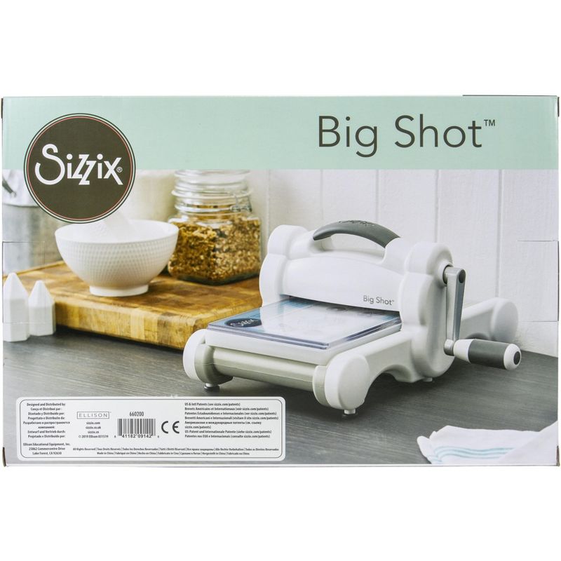 Sizzix Big Shot Machine-White W/Gray